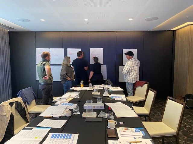 An ICAM Lead Investigators course in Hobart