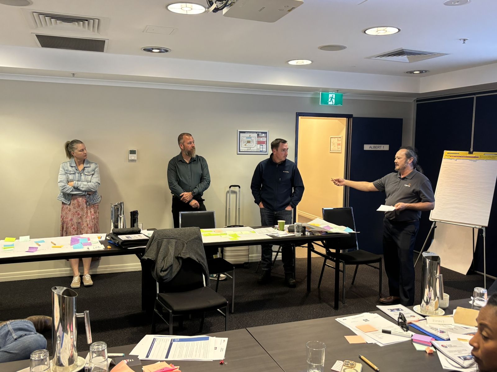 An ICAM Australia facilitator presenting at a Lead Investigators course in Brisbane An ICAM Australia facilitator presenting at a Lead Investigators course in Brisbane